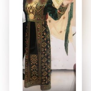 Embroidered Thobe Dress